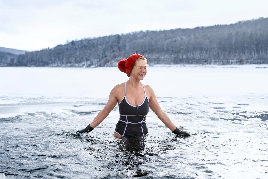 Swimming in cold water